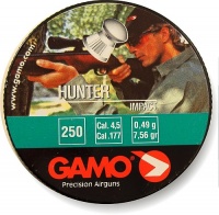 Пули пневматические GAMO Hunter(250) калибр 4,5