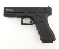 Модель пистолета пневм  (KJW) KP-18.CO2  G18 Glock GBB  Black