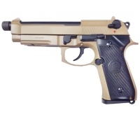 Модель пистолета пневм  (KJW) M9A1-TBC.CO2 GBB Tan