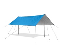 Тент ADR 3x4 со стойками (silver/light blue)