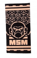 Шарф-маска орнамент angry monkey Black