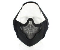Маска защитная на нижнюю часть лица Tactical V8 Black