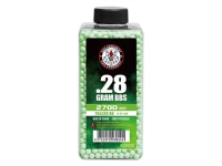 Шары G&G 0,28 (2700 шт) Perfect Tracer страйкбол (airsoft) Green (банка)