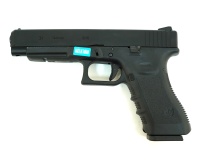 Модель пистолета (WE) GLOCK-34 gen3 Black металл слайд