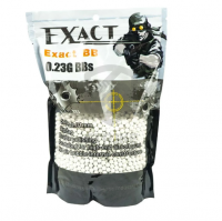 Шары EXACT 0,23 White 1кг (4350шт.) страйкбол (airsoft)