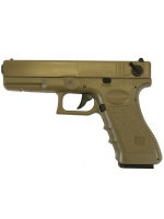 Модель пистолета Cyma CM030 Glock 18C электр. Tan