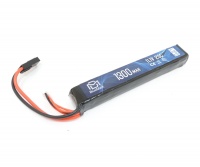 Аккумулятор 11.1V 1300mah (Li-Po) 20С приклад весло, 20*21*128 mm