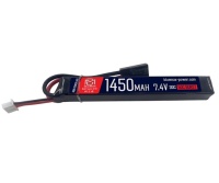 Аккумулятор 7.4V 1450mah (Li-Po) 30С stick 15*16,5*116 мм T- разъем (BlueMax)