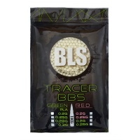 Шары BLS 0,30 Tracer Green 1кг (3300 шт.) страйкбол (airsoft)