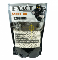 Шары EXACT 0,20 White 1кг (5000шт.) страйкбол (airsoft)