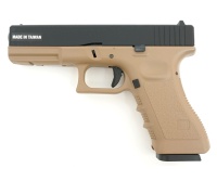 Модель пистолета (KJW) GLOCK G17 CO2 Tan