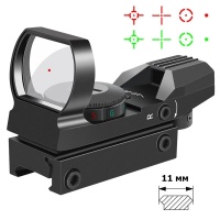 Прицел коллиматорный Gamo 1х22х33 Red, green dot reflex sight Black