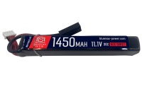 Аккумулятор 11.1V 1450mah (Li-Po) 30C stick 115*16.5*22 мм труба приклада М-серия, М249 (BlueMax)