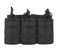 Подсумок тройной molle ADR FJB-03 Black