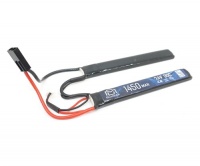 Аккумулятор 7.4V 1450mah (Li-Po) 30С двухлепестковый 115*17*7,5 мм