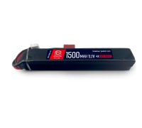 Аккумулятор 11.1V 1500mah (Li-Po) 40C AK 20*20*122 mm T-разъем (BlueMax)