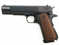 Модель пистолета (KJW) COLT 1911.CO2 II черный, металл KP-07