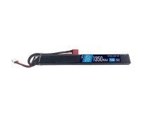 Аккумулятор 7.4V 1350mah (Li-Po) 20C AK stick 16*9*165 mm T-разъем (BlueMax)