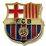 Значок Barcelona Эмблема цветной мет. 19320 - Магазин снаряжения для активного отдыха «Адреналин спорт».