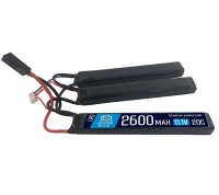 Аккумулятор 11.1V 2600mah (Li-Po) 20С трехлепестковый 12.5*21*128 mm