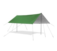 Тент ADR 3x4 со стойками (silver/green)
