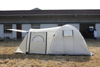 Палатка Talberg BLANDER 4 SAHARA серый7