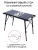 Стол туристический ADR Chief Cook Table + плита, Blac