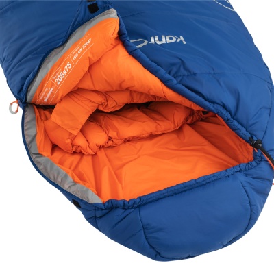 Спальный мешок Kanrock Axiom -5 (regular, blue) левый32
