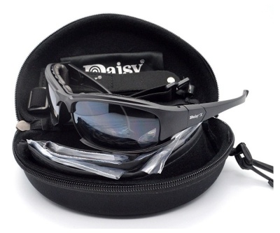 Очки Daisy X7 Outdoor Tactical со сменными линзами PC