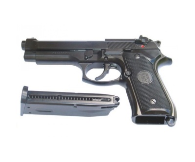 Модель пистолета пневм  (KJW) M9A1.CO2 GBB Black