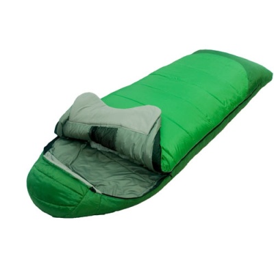 Спальный мешок Alexika FORESTER зеленый правый 9230.0101121