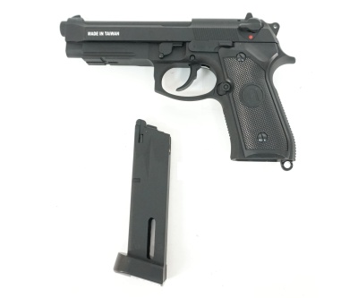 Модель пистолета пневм  (KJW) M9A1.CO2 GBB Black