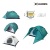 Палатка Talberg MALM 4 green2