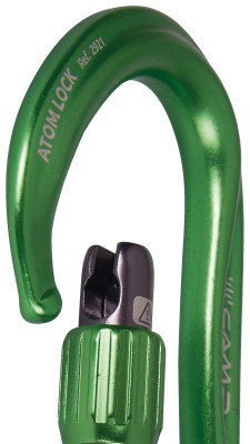 Карабин CAMP Atom Lock, Green23