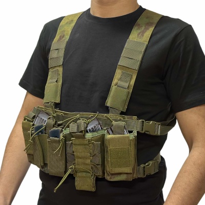 Разгрузочная система ADR CH-060 с подсумками Green camo26