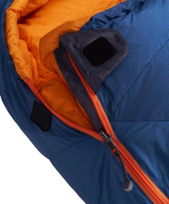 Спальный мешок RedFox Yeti -20C (Long, деним/оранж) левый29