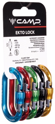 Комплект карабинов CAMP Ekto Lock RACK PACK 6 шт