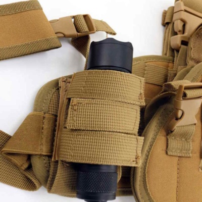 Кобура набедренная на платформе ADR CH-073 A-tacs FG25