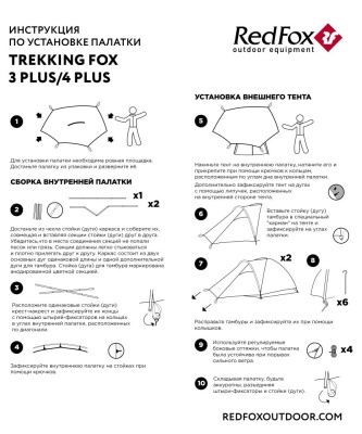 Палатка RedFox Trekking Fox 4 Plus _4