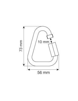 Набор карабинов CAMP Delta Quick Link 8 mm Steel (3 шт)22