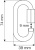 Oval Quick Link 8 mm zinc plate
