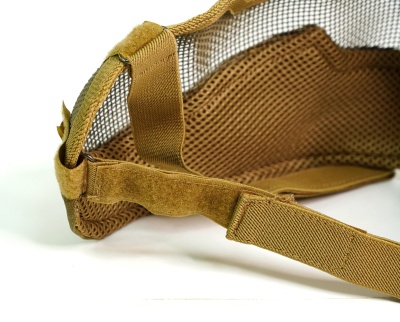 Маска сетчатая на нижнюю часть лица Tactical V2 Strike Mesh Coyote brown