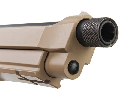 Модель пистолета пневм  (KJW) M9A1-TBC.CO2 GBB Tan