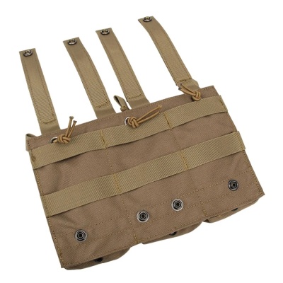Подсумок тройной molle ADR FJB-03 A-tacs FG25