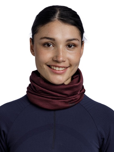 Бандана Buff Lightweight Merino Solid Garnet23