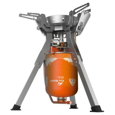 Горелка газовая Fire Maple FAMILY NEW c системой ППТ и ветрозащитой FMS-108N