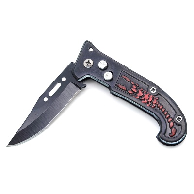 Нож выкидной Патриот с клипсой PT-TRK20 - Магазин снаряжения для активного отдыха «Адреналин спорт».