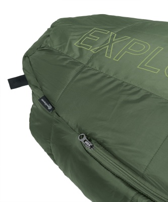 Спальный мешок RedFox Explorer -20C (Long, олива/эвкалипт) левый26