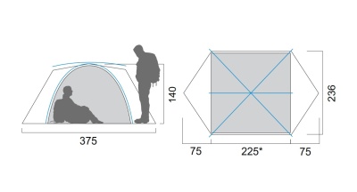 Палатка RedFox Trekking Fox 4 _3