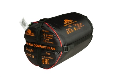 Спальный мешок Alexika SIBERIA Compact Plus правый 9272.0101138